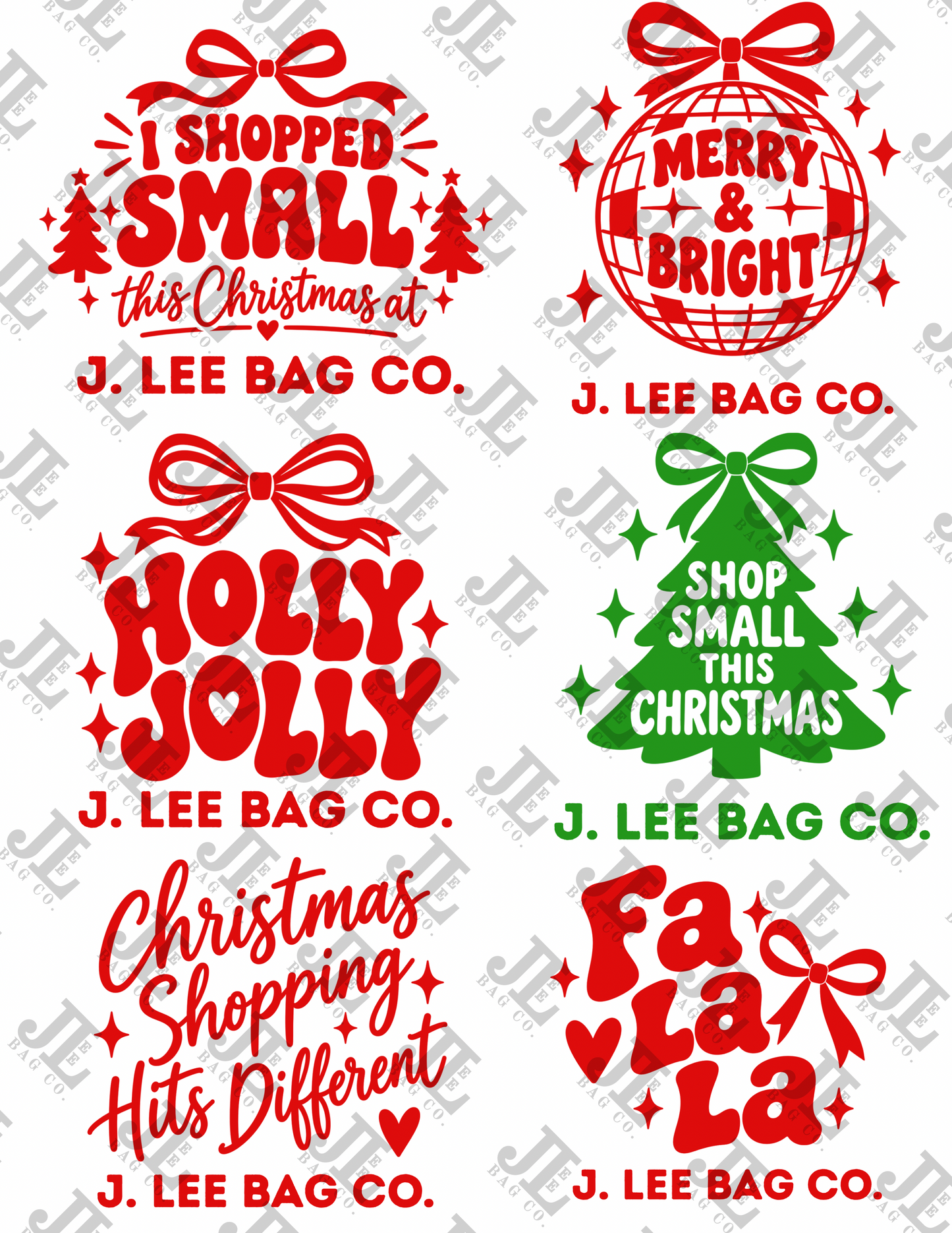 Christmas Reusable Bags